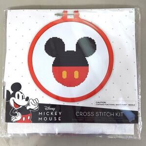 Disney Mickey Mouse Cross Stitch Kit NEW